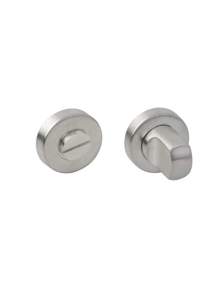 Condena y emergencia roseta redonda 800 35mm Acero Inox