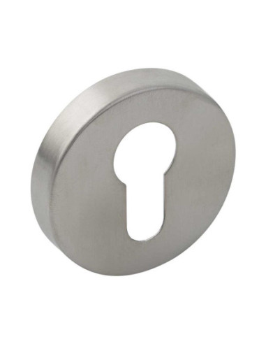 Roseta 50mm Bocallave Redondo 810 Acero Inox