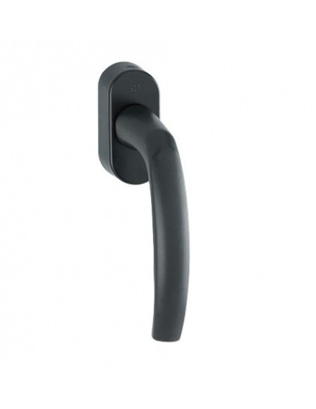 MANILLA VENTANA OSCILO SERIE ATLANTA F9714 NEGRO MATE