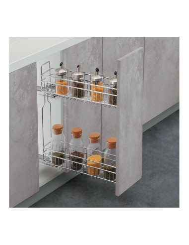 BOTELLERO SOFT CLOSING MODULO 150MM