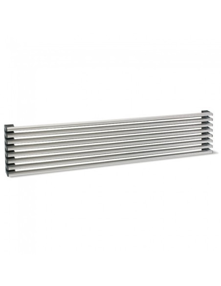REJILLA AIREACION PERFILADA 60CM CROMO MATE