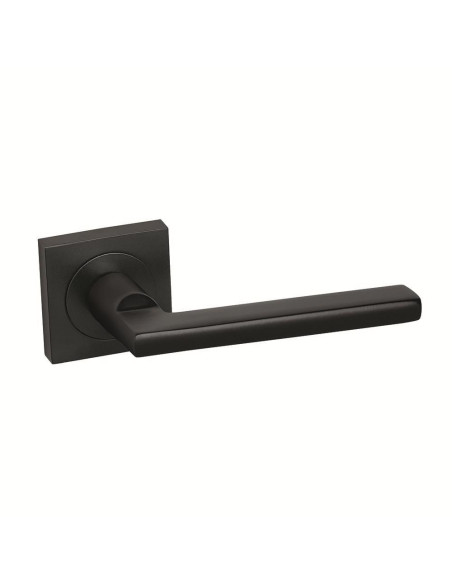 Manivela VEGA 613 Roseta Cuadrada Negro