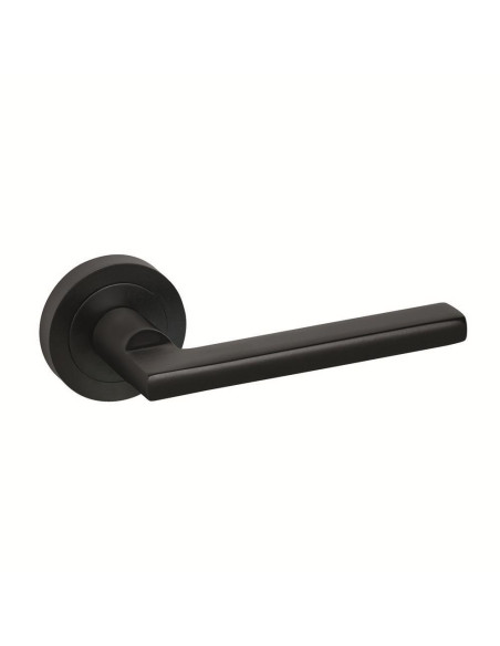 Manivela VEGA 613 Roseta Redonda Negro
