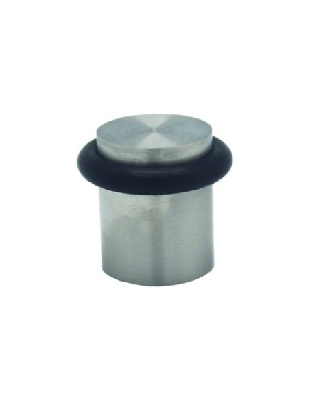 TOPE PUERTA CILINDRO 25X20MM INOX