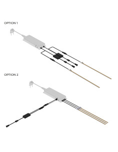 SENSOR LED SMART SWITCH/DOOR SIMPLE (INTERRUPUTOR/PROXIMIDAD) (12V DC) (24V DC), PLÁSTICO, NEGRO 2