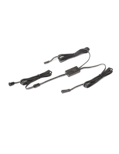 Sensor LED Smart touch/dimmer SIMPLE (táctil) (12V DC) (24V DC), Plástico, Negro