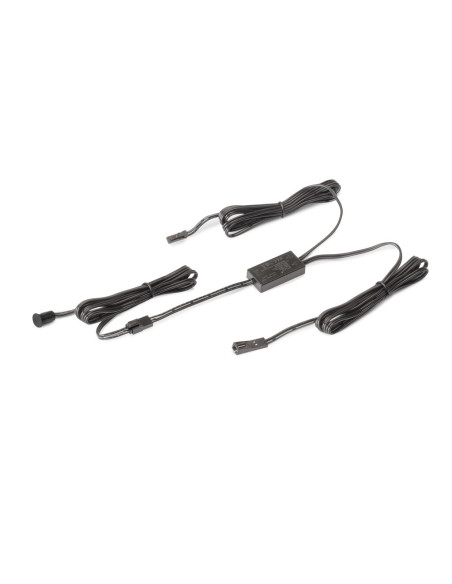 Sensor LED Smart touch/dimmer SIMPLE (táctil) (12V DC) (24V DC), Plástico, Negro