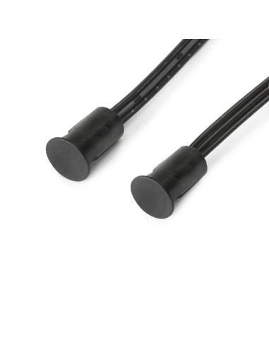 Sensor LED Smart touch/dimmer DOBLE (táctil) (12V DC) (24V DC), Plástico, Negro