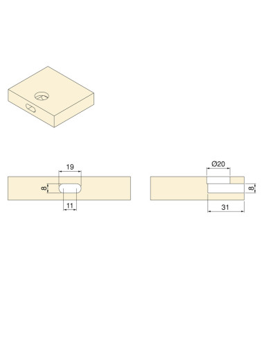 Sensor LED Smart switch/door SIMPLE (interruptor/proximidad) superficie (12V DC) (24V DC), Plástico, Pintado aluminio