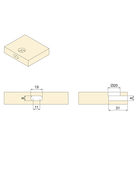Sensor LED Smart switch/door SIMPLE (interruptor/proximidad) superficie (12V DC) (24V DC), Plástico, Pintado aluminio