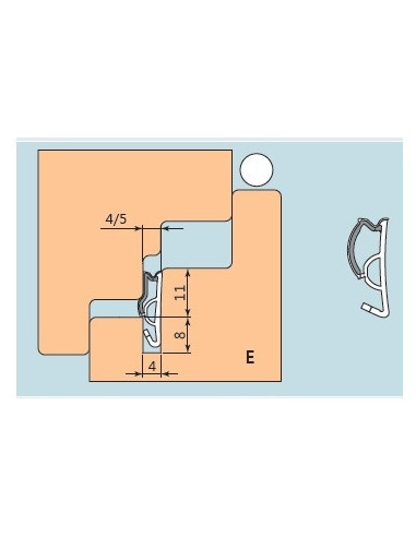 JUNTA DE GOMA DE VENTANA 912