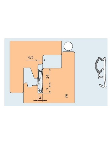 JUNTA DE GOMA DE VENTANA 854