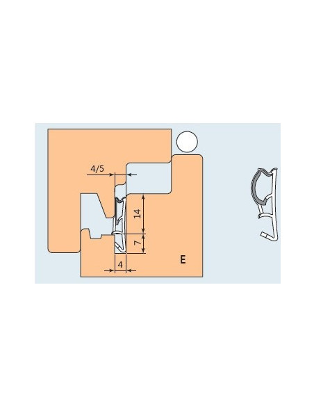 JUNTA DE GOMA DE VENTANA 854